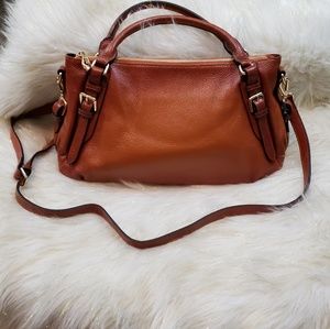 S-ZONE | Vintage Genuine Leather Handbag